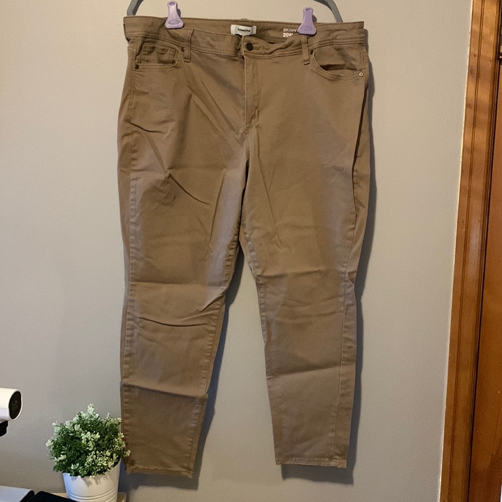 Sonoma Skinny Khaki Pant